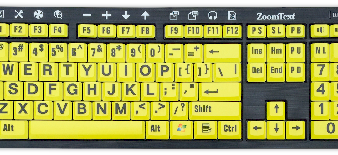 ZoomText Large Print Keyboard