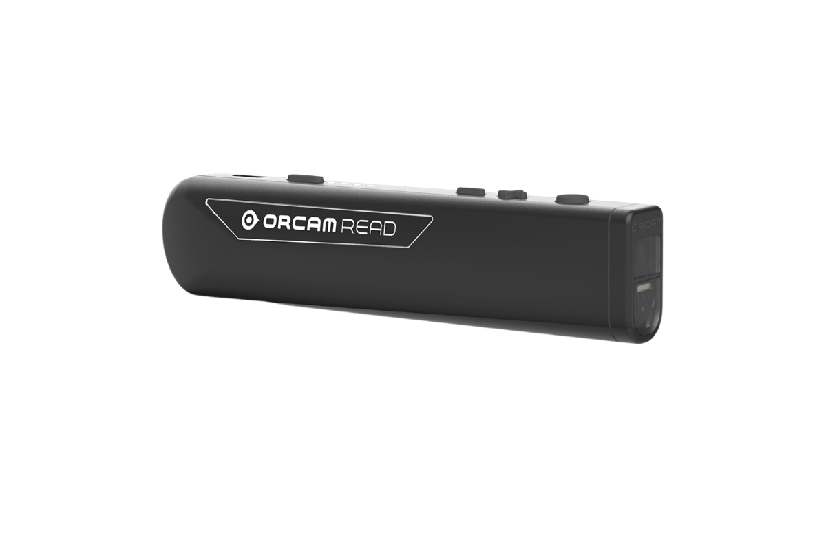 image of the orcam read from the side