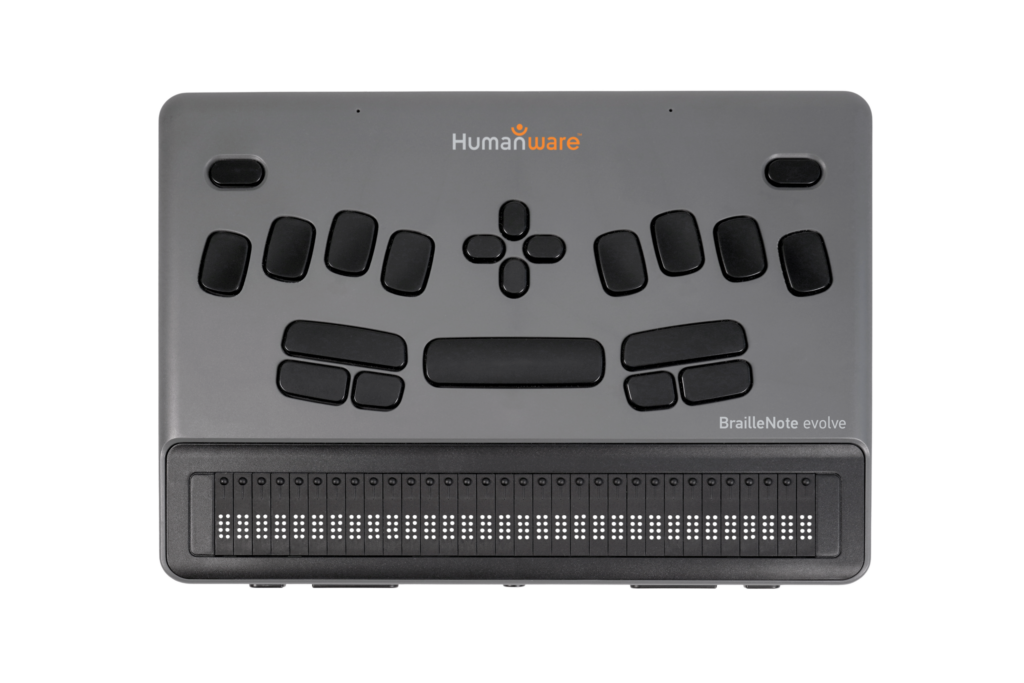 featured image of the braillenote evolve