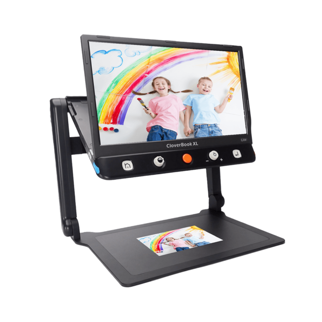 featured image of the cloverbook lite xl desktop magnifier